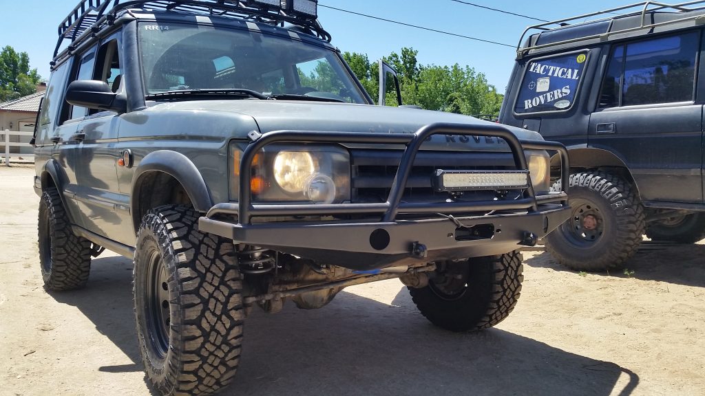 Discovery 1 & 2 Front Winch Bumper Tactical 4x4